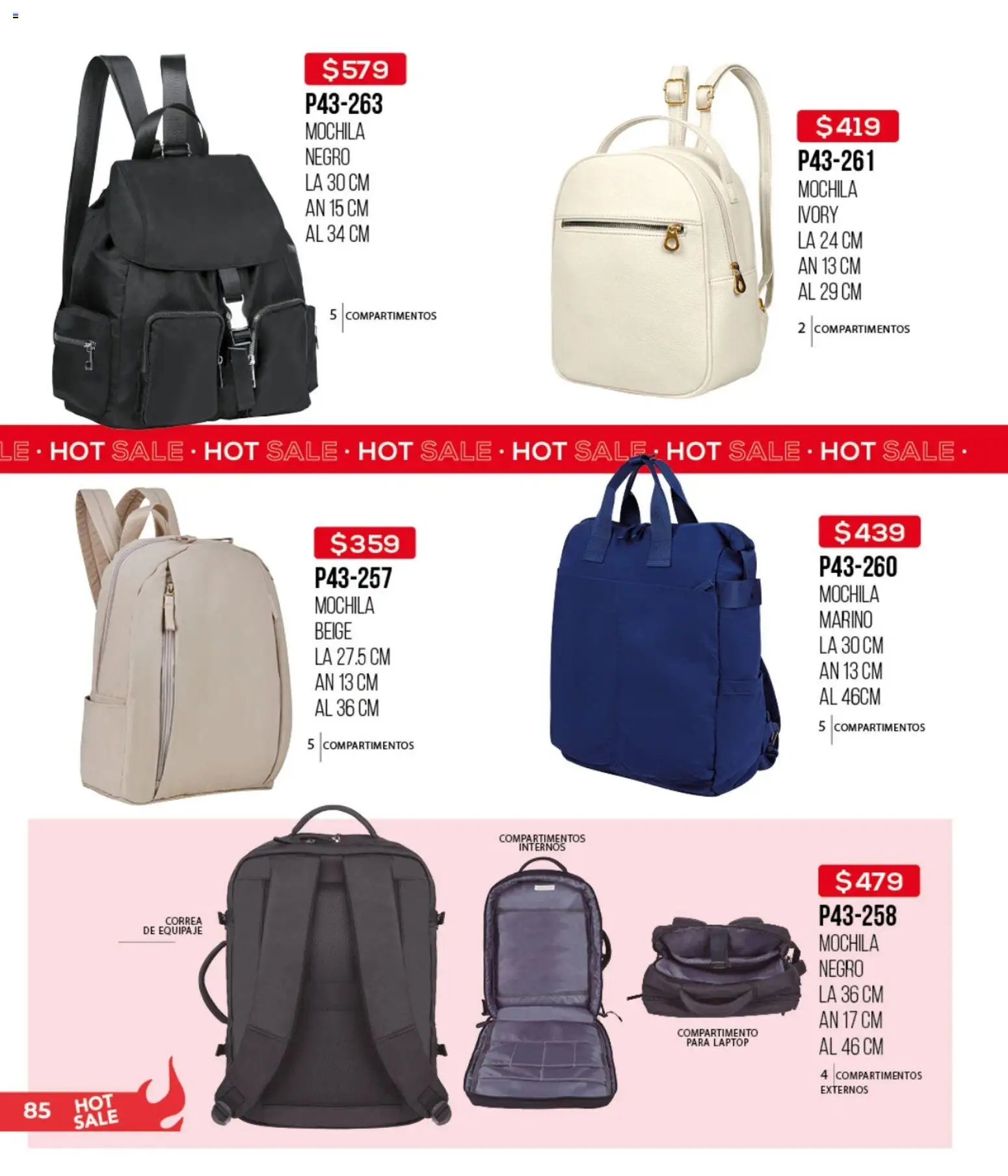 Nuevas ofertas de Cklass válidas en toda la República Mexicana desde el 15.05.2026. ¡Encuentra las mejores ofertas en Cklass Hot Sale! | Página: 275 | Productos: Mochila