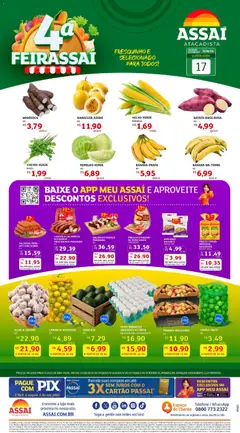 Assaí Atacadista ofertas - RR - Pré-Visualização do folheto da loja Assaí Atacadista, válido de 17.06.2026