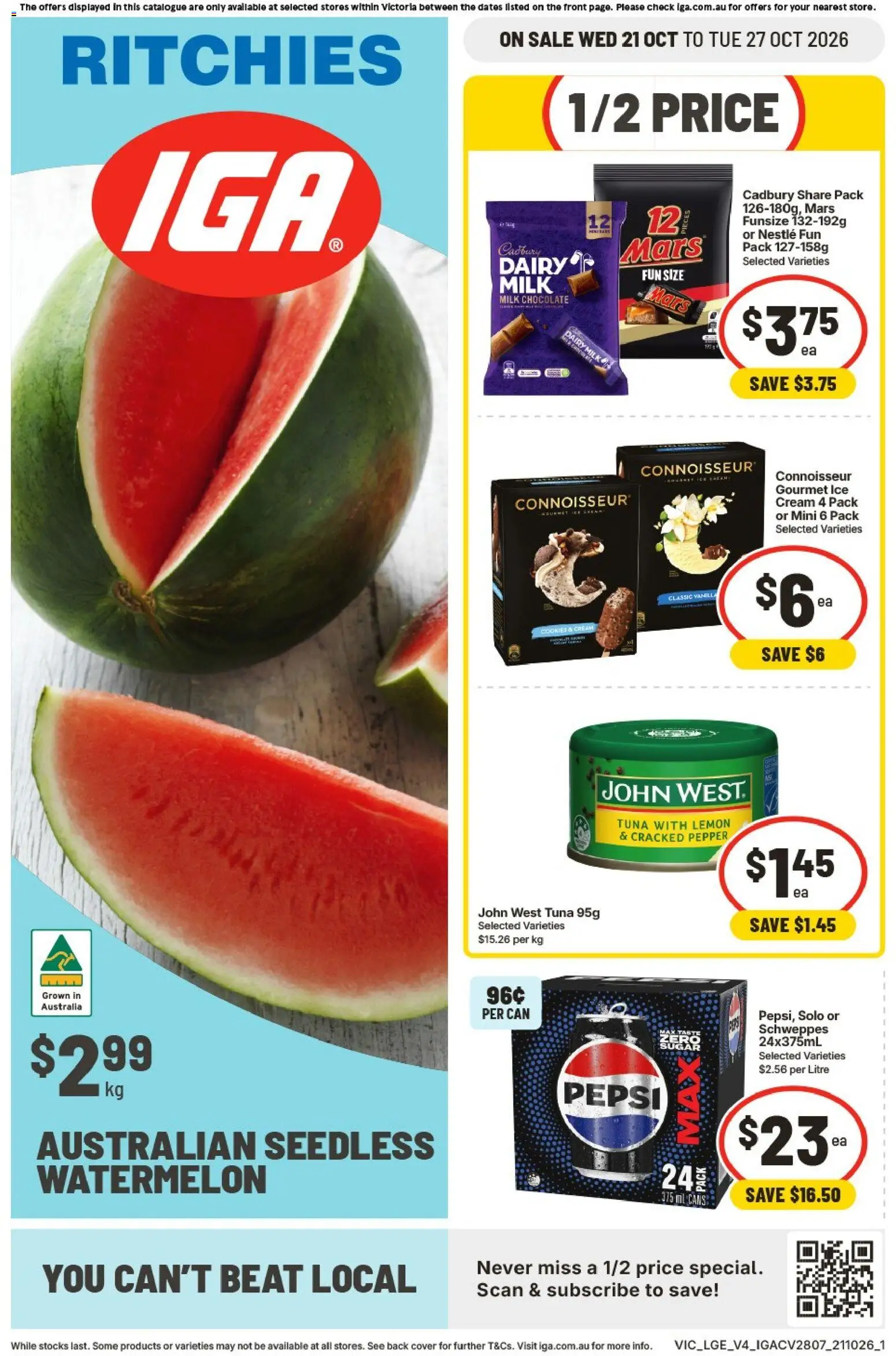 IGA catalogue - valid from 21/10/2026 | Page: 6