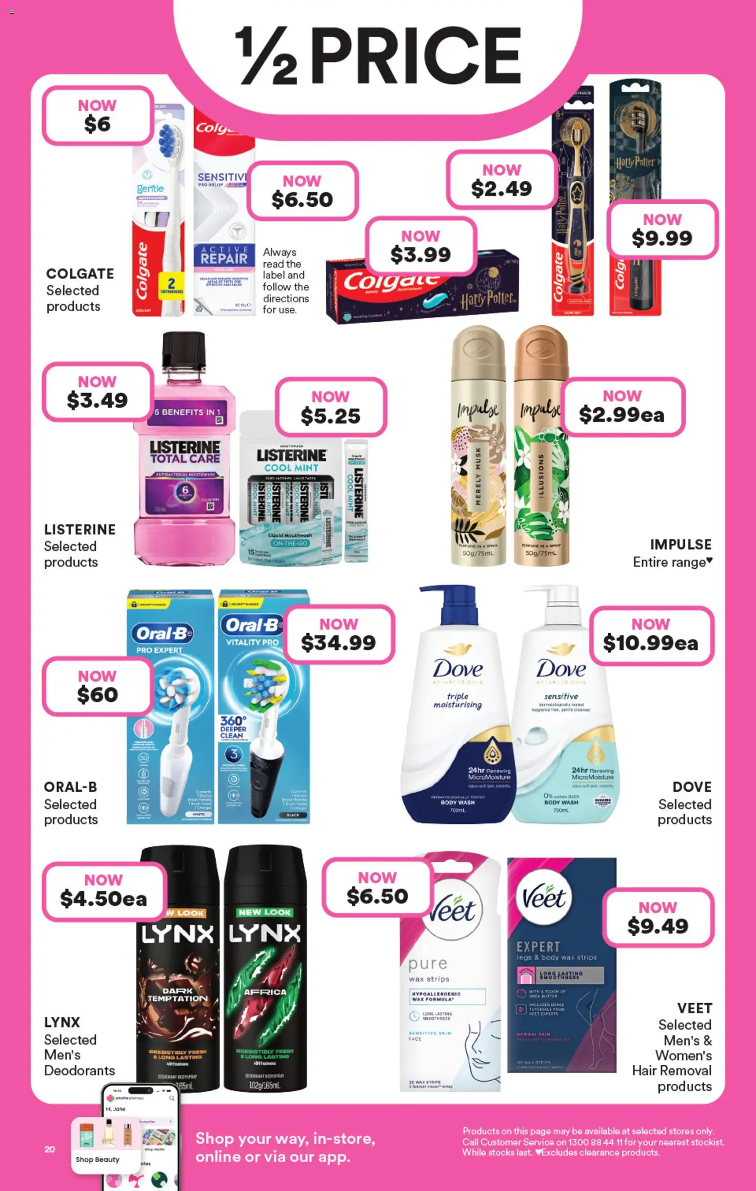Priceline Pharmacy catalogue - valid from 10/09/2026 | Page: 20 | Products: Listerine, Butter, Shea butter, Strips