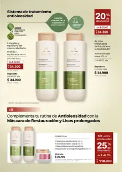 Natura catálogo Ciclo 8 -  Vista previa de la revista de la tienda Natura valido desde el 29.04.2026 | Página: 141 | Productos: Shampoo, Mascarilla, Máscara, Acondicionador