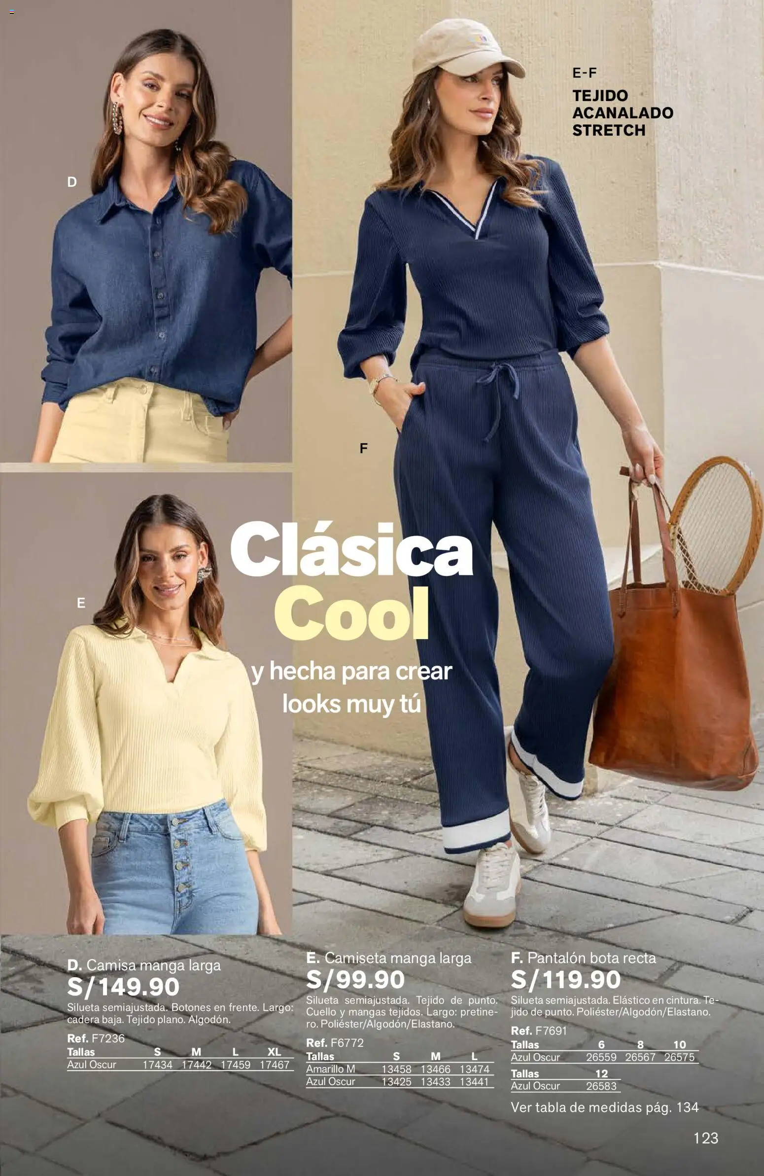 Catálogo Leonisa válido desde 24/08/2026 | Página: 123 | Productos: Cuello, Camisa, Té