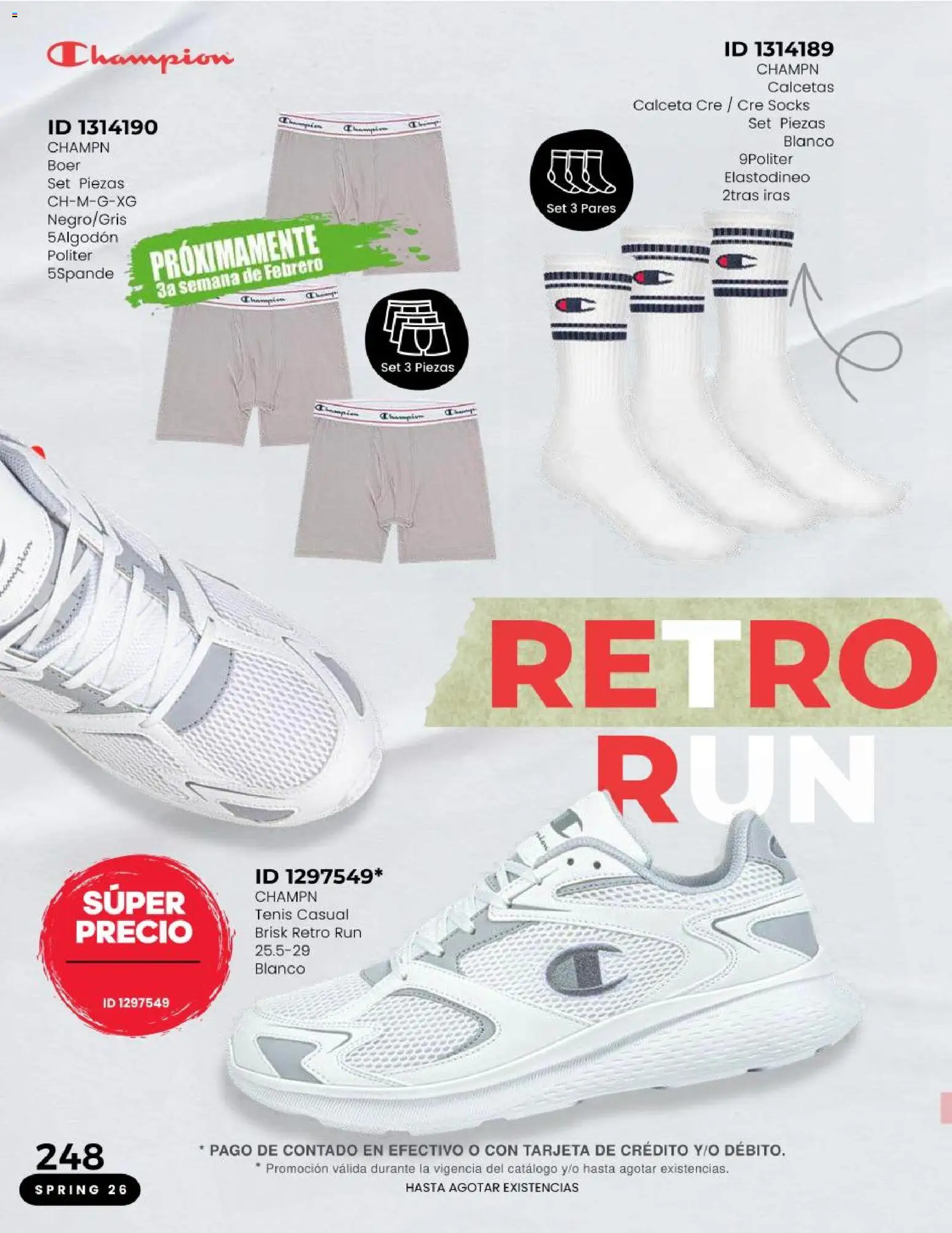 Nuevas ofertas de Price Shoes válidas en toda la República Mexicana desde el 15.02.2026. ¡Encuentra las mejores ofertas en Price Shoes catálogo ! | Página: 248 | Productos: Calcetas, Tenis