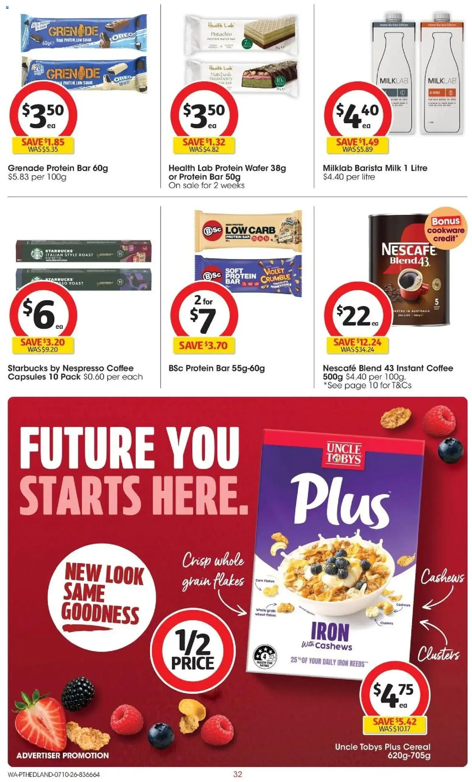 ﻿Coles catalogue valid from 07/10/2026 > Online Australia | Page: 32