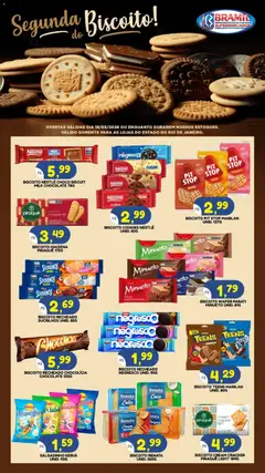 Bramil Supermercados ofertas Segunda do Biscoito - Pré-Visualização do folheto da loja Bramil Supermercados, válido de 18.05.2026