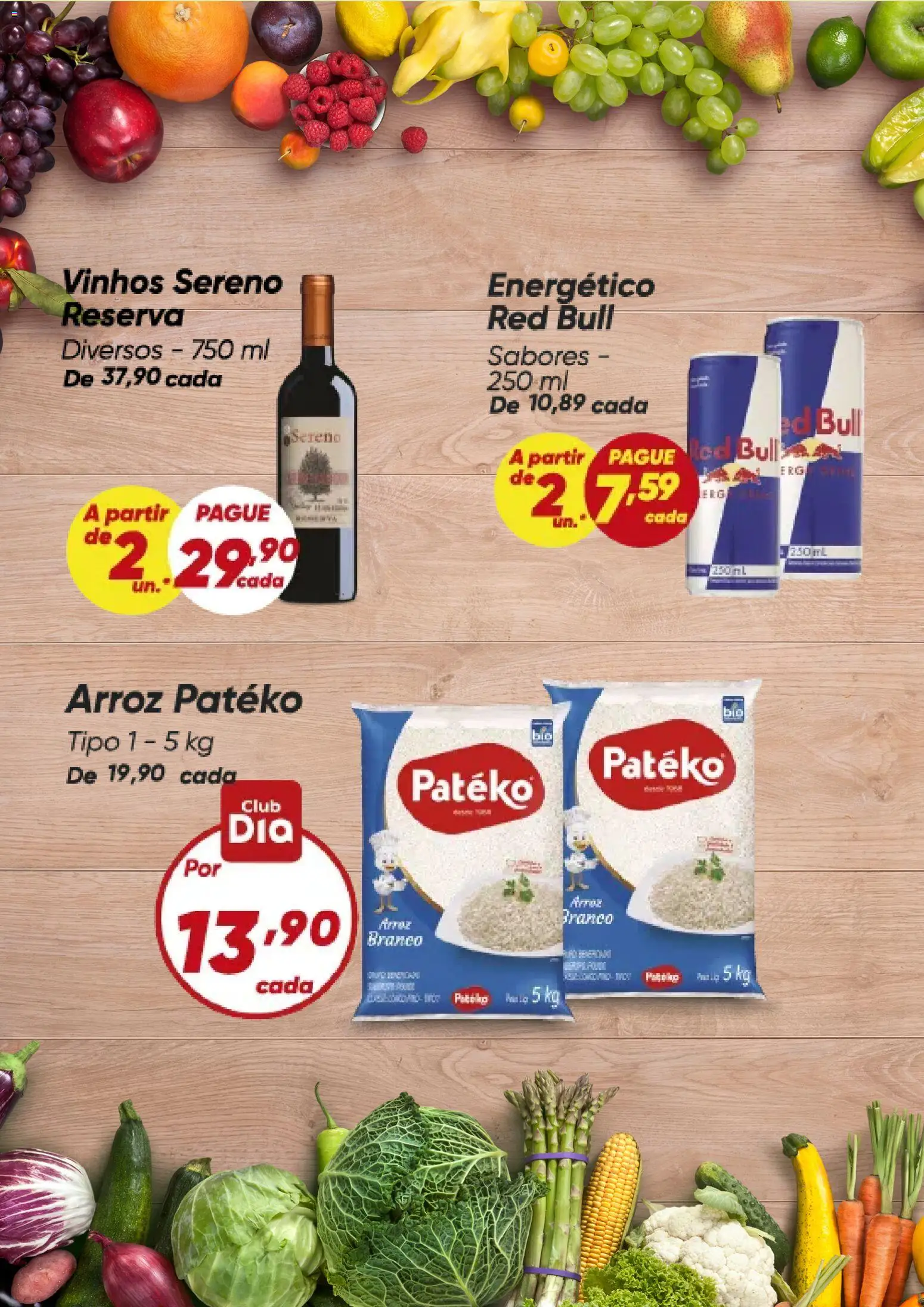 Dia Folheto - válido de 20/07/2026 | Página: 4 | Produtos: Energético, Arroz