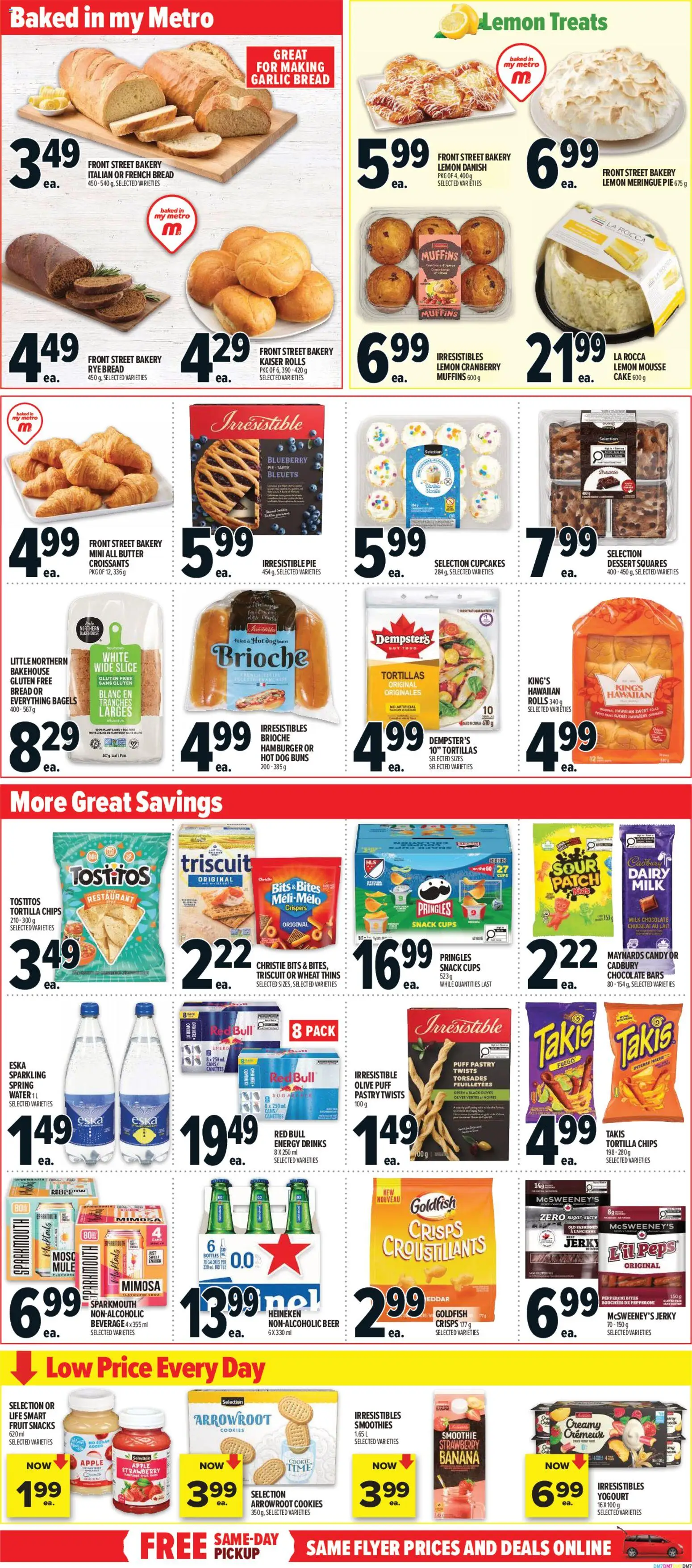 Metro flyer valid from Jul 2, 2026 | Page: 9 | Products: Bakery, Milk, Bread, Beer