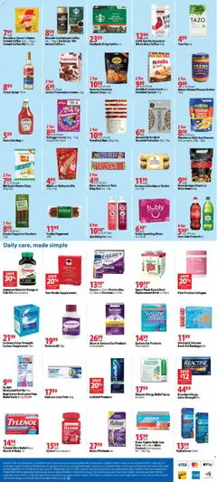 Preview of London Drugs - Weekly Flyer from shop London Drugs valid from Jul 10, 2026 | Page: 4 | Products: Tea, Nuts, Cream, Wine
