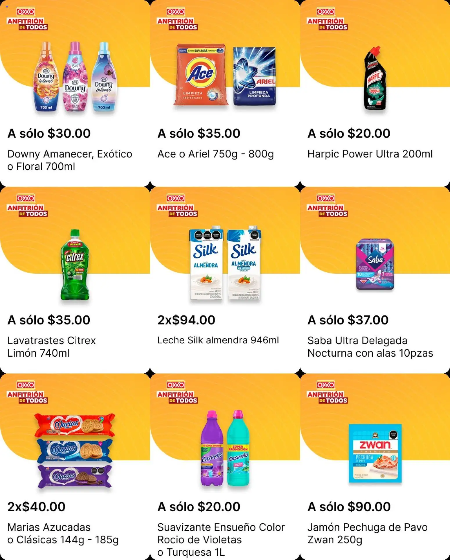Nuevas ofertas de OXXO válidas en toda la República Mexicana desde el 25/06/2026. ¡Encuentra las mejores ofertas en OXXO folleto! | Página: 15 | Productos: Limón, Jamón, Almendra, Pavo