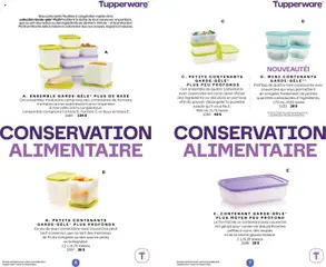 Preview of Tupperware - Catalogue 2026 Hiver/Printemps from shop Tupperware valid from May 1, 2026 | Page: 4 | Products: Pesto, Sauces, Ingredients