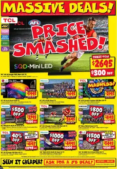 Preview of JB Hi-Fi catalogue - valid from 24/09/2026 | Page: 10 | Products: Native, Tv, Audio, Smart tv