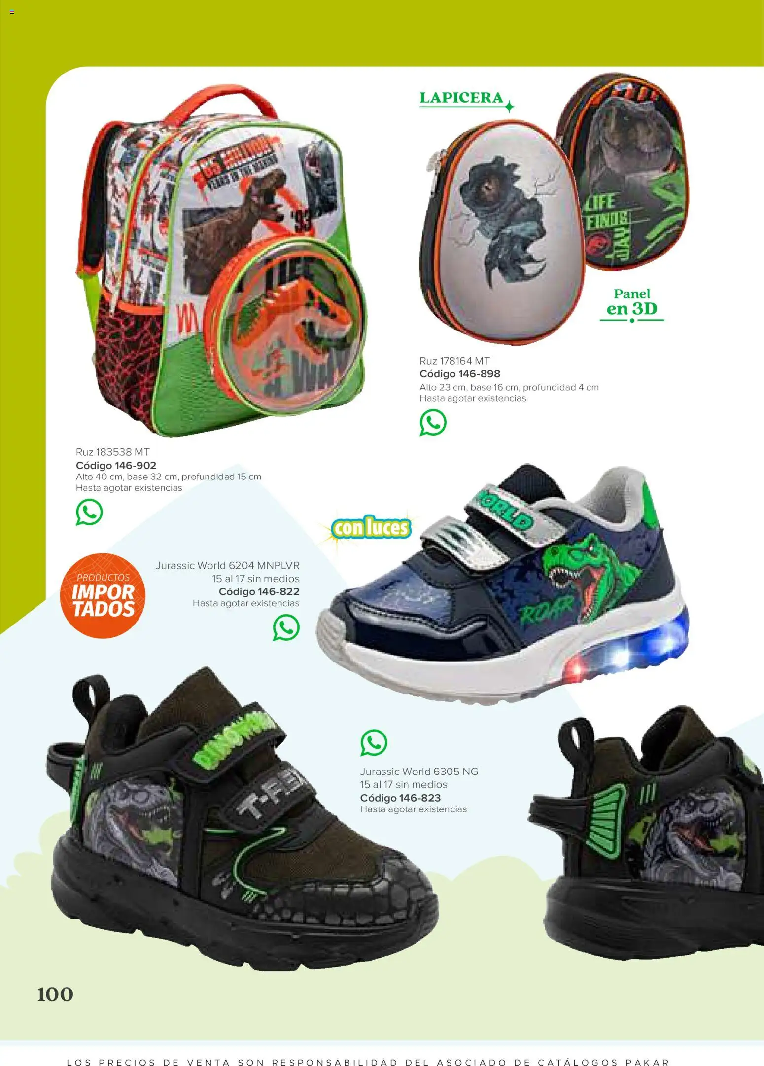 Nuevas ofertas de SC Pakar válidas en toda la República Mexicana desde el 31/07/2026. ¡Encuentra las mejores ofertas en SC Pakar catálogo Niño! | Página: 100