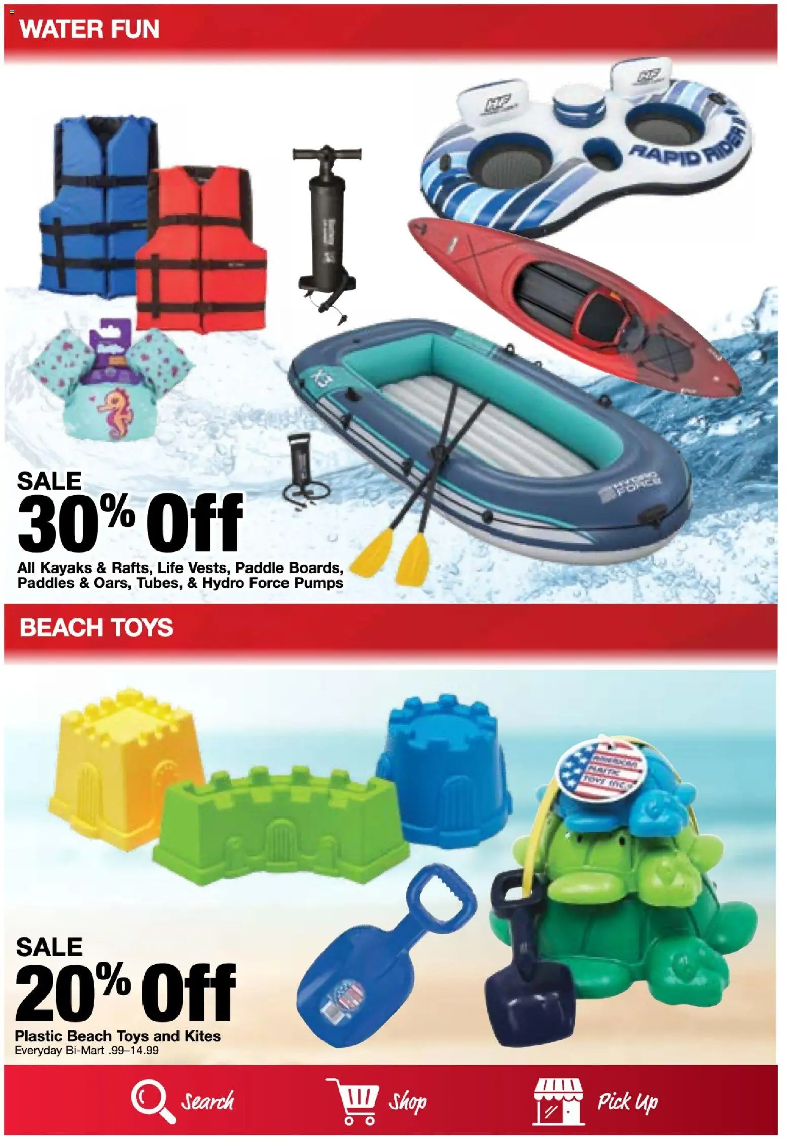 Bi-Mart Weekly Ad - valid from 08/18/2026 | Page: 13 | Products: Water, Toys