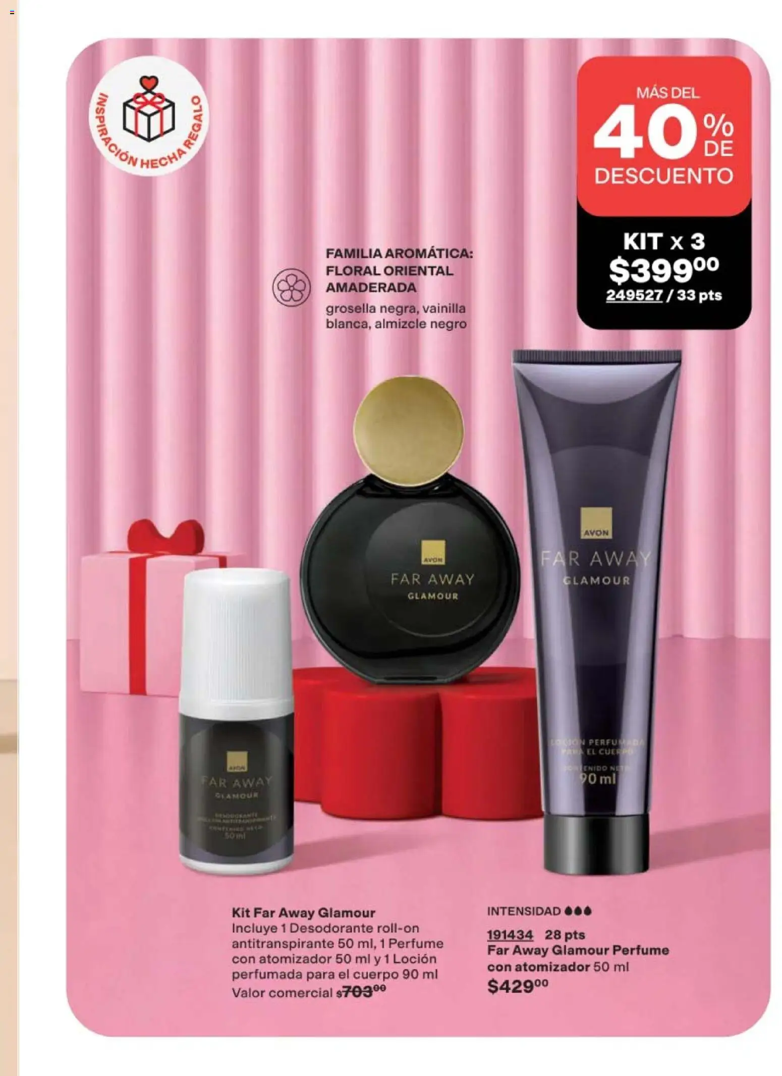Nuevas ofertas de AVON válidas en toda la República Mexicana desde el 02.04.2026. ¡Encuentra las mejores ofertas en AVON campaña 6 2026! | Página: 19 | Productos: Desodorante, Antitranspirante, Loción, Perfume