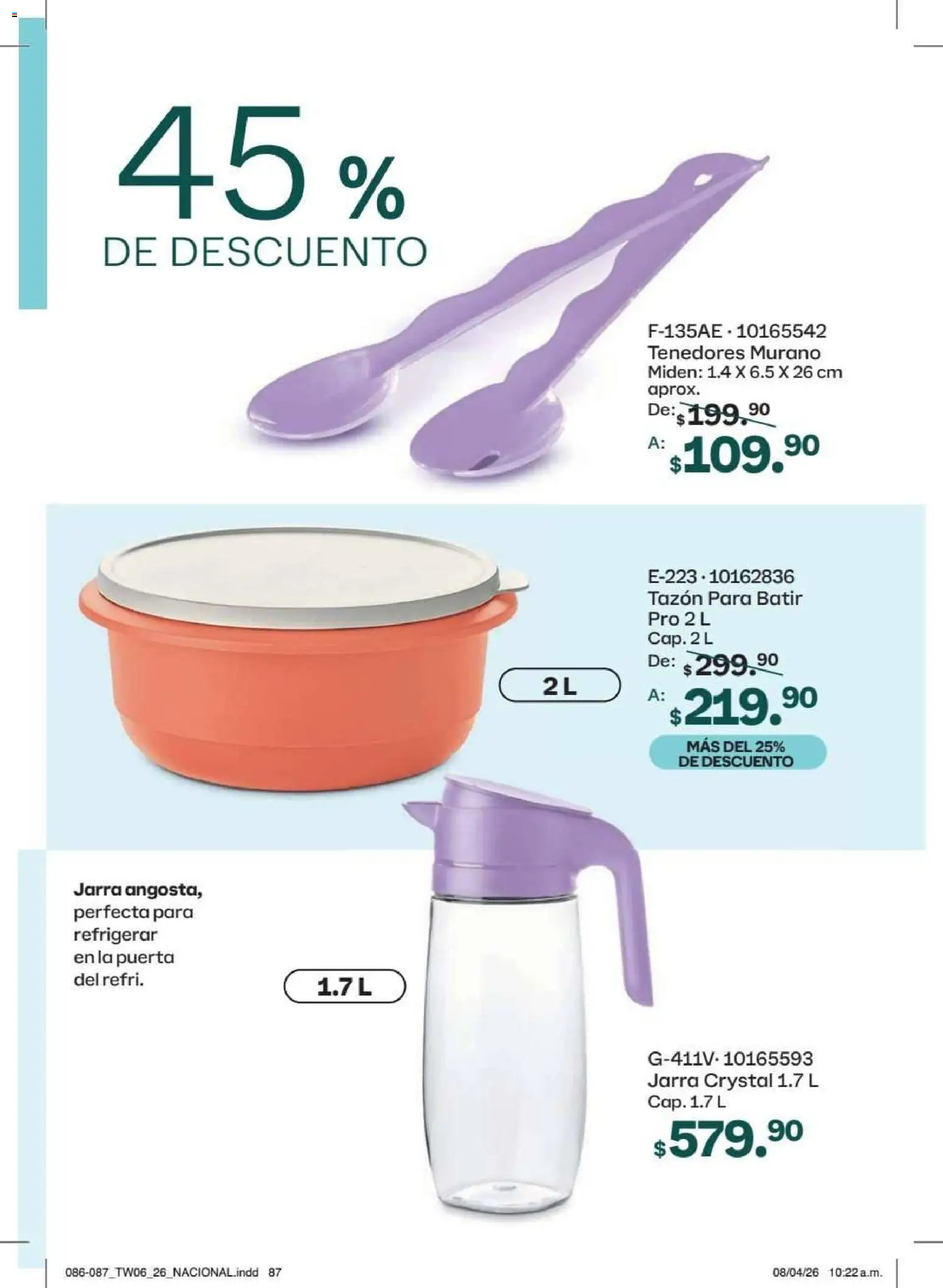 ¡El último » catálogo de Tupperware para Mayo « está aquí! Descubre las SUPER OFERTAS. | México