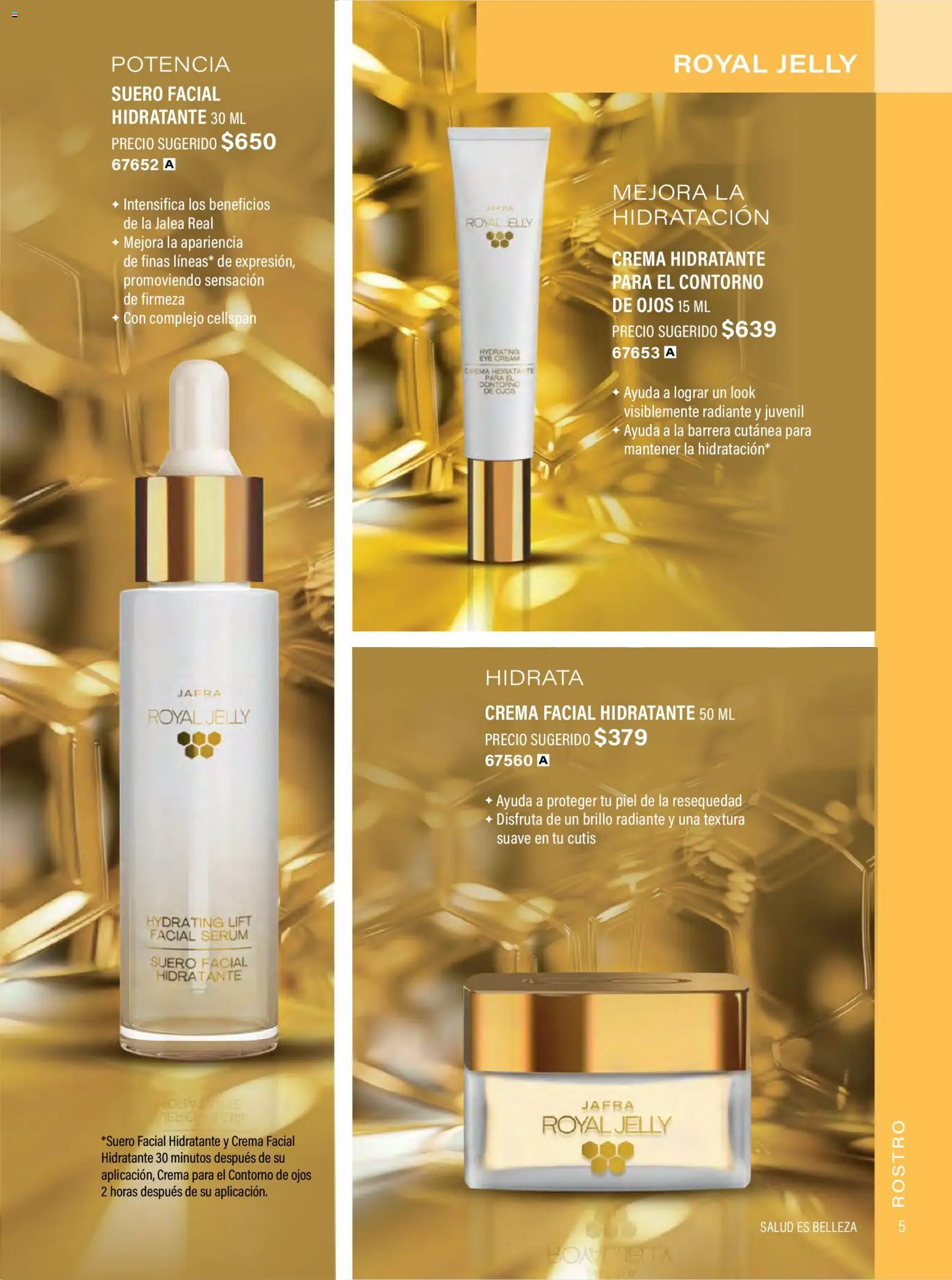 Nuevas ofertas de JAFRA válidas en toda la República Mexicana desde el 01.02.2026. ¡Encuentra las mejores ofertas en JAFRA catálogo Organizador de Ventas! | Página: 5 | Productos: Contorno de ojos, Serum, Contorno, Brillo