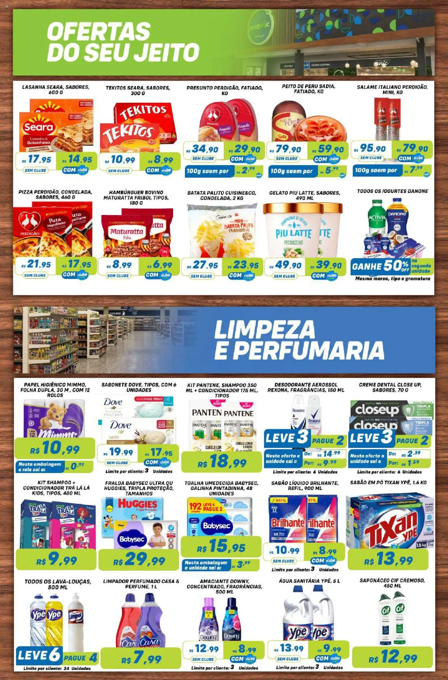 Prezunic Folheto - válido de 09/07/2026 | Página: 5 | Produtos: Rolo, Lasanha, Saponáceo, Batata