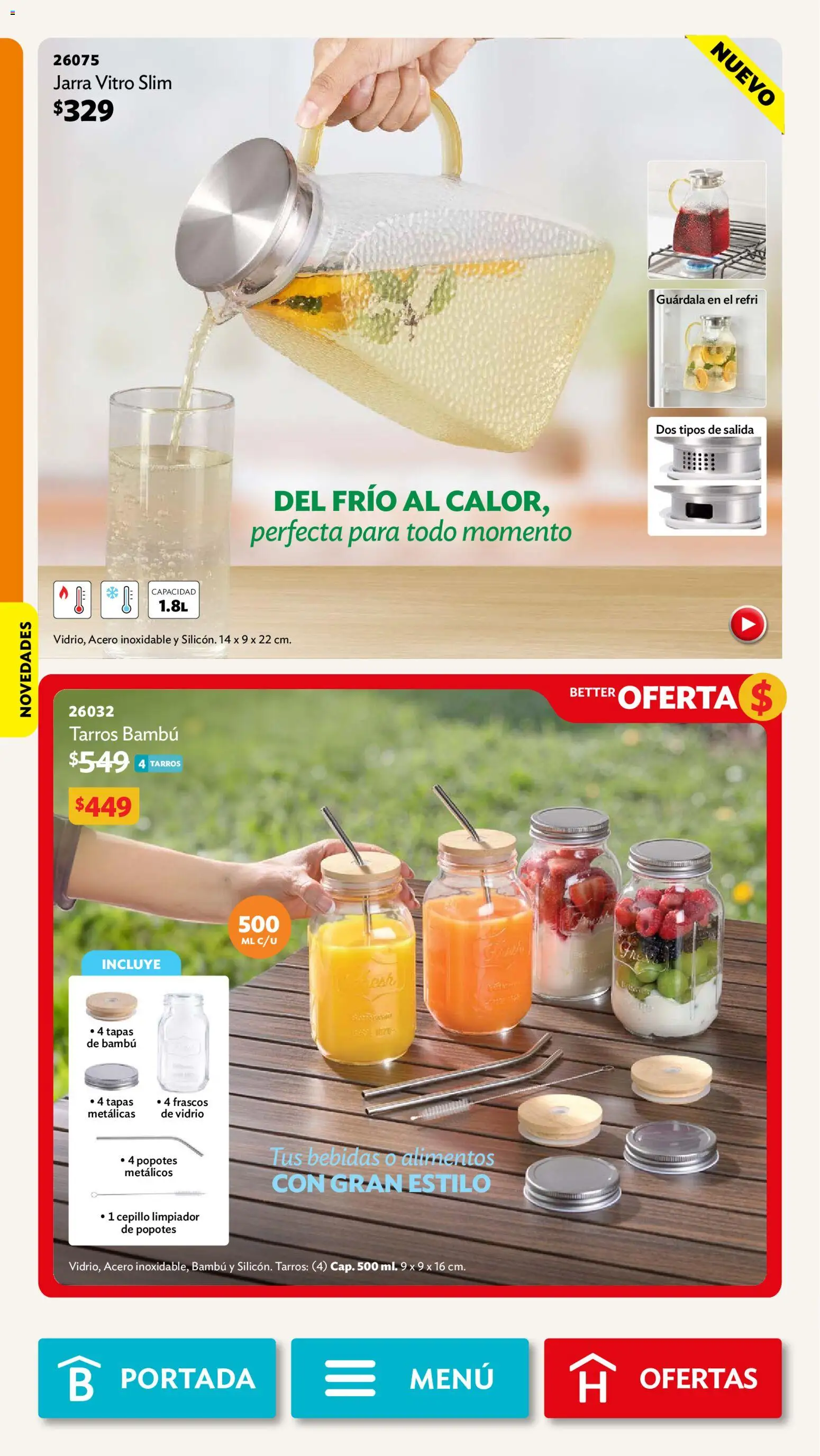 Nuevas ofertas de Betterware válidas en toda la República Mexicana desde el 28/09/2026. ¡Encuentra las mejores ofertas en Betterware campaña 10 2026! | Página: 40