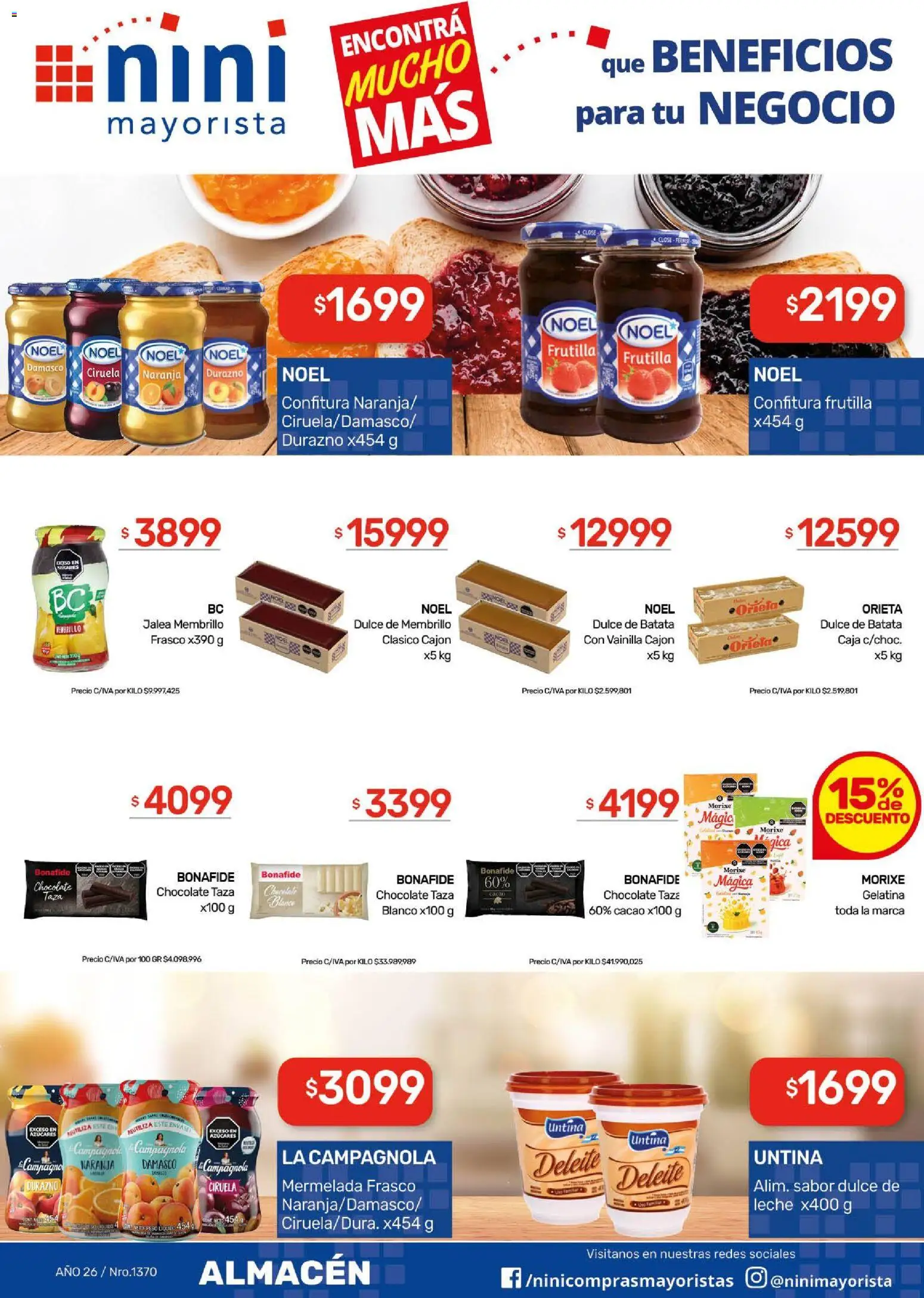 NINI Mayorista ofertas │ válido desde el 27/07/2026 | Página: 28