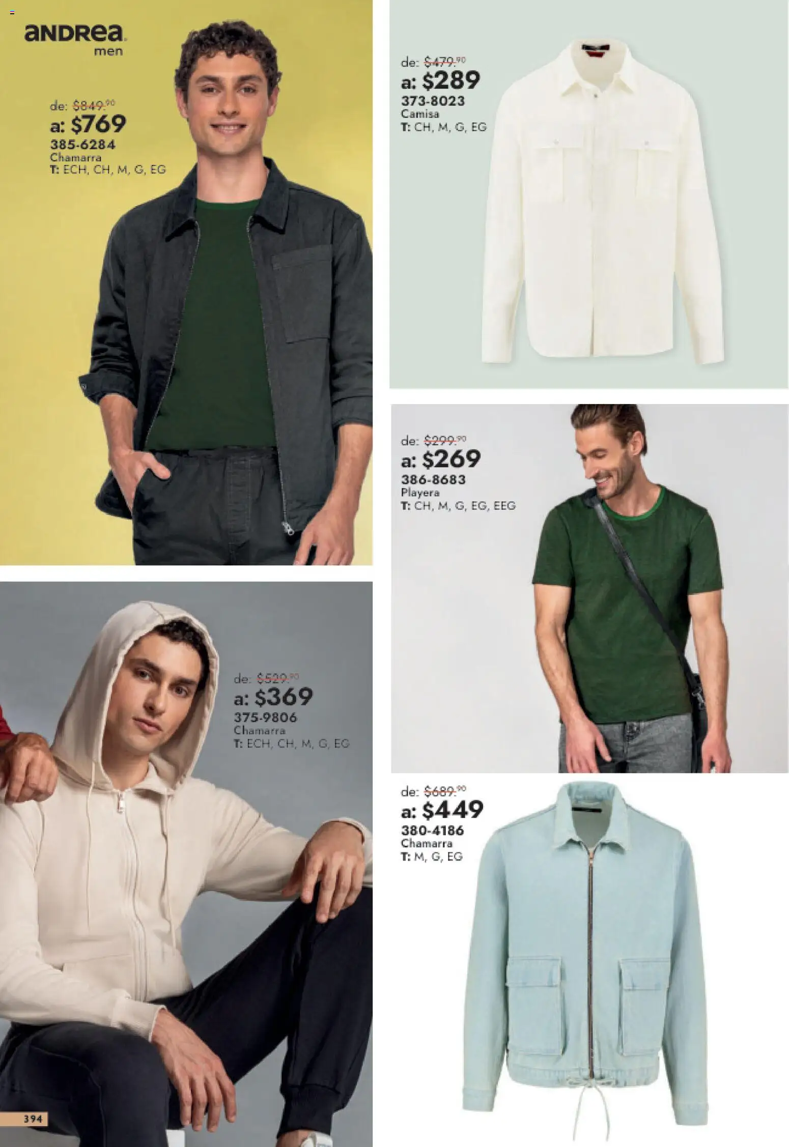 Nuevas ofertas de Andrea válidas en toda la República Mexicana desde el 26/07/2026. ¡Encuentra las mejores ofertas en Andrea catálogo Outlet! | Página: 394