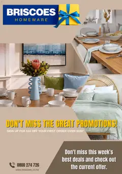 Briscoes catalogue preview  - valid from 3 Aug 2026