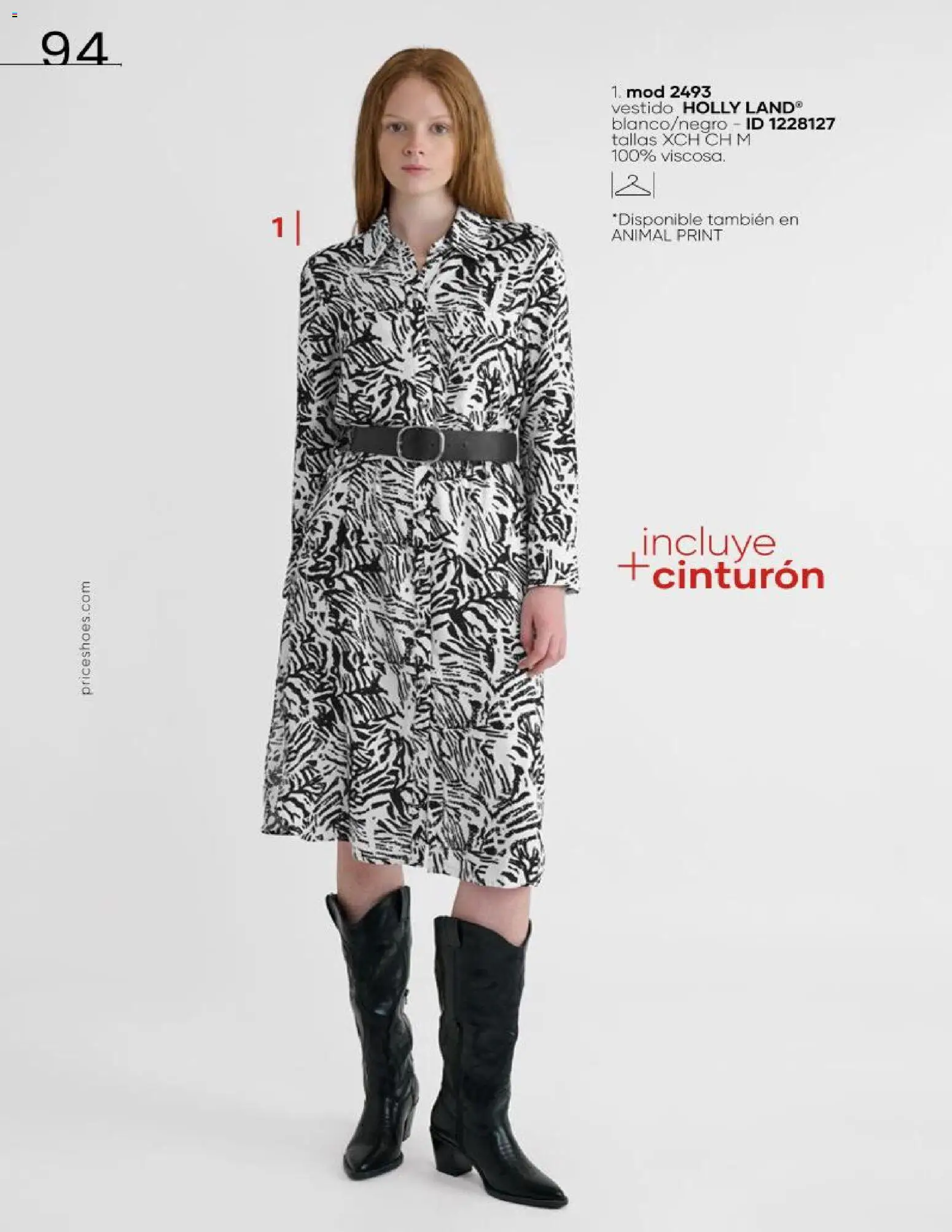 Nuevas ofertas de Price Shoes válidas en toda la República Mexicana desde el 16.06.2026. ¡Encuentra las mejores ofertas en Price Shoes catálogo Cierre de temporada! | Página: 94 | Productos: Cinturón, Vestido