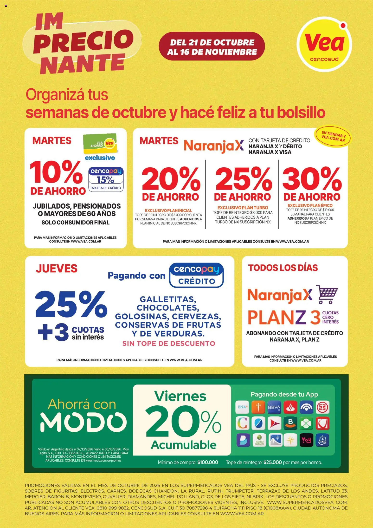 Vea - Folleto imPRECIOnante Córdoba │ válido desde el 21/10/2026 | Página: 14