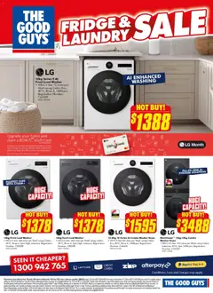 Preview of The Good Guys catalogue - Fridge and Laundry sale - valid from 30.04.2026 | Page: 2 | Products: Laundry, Fridge, Dryer, Washer