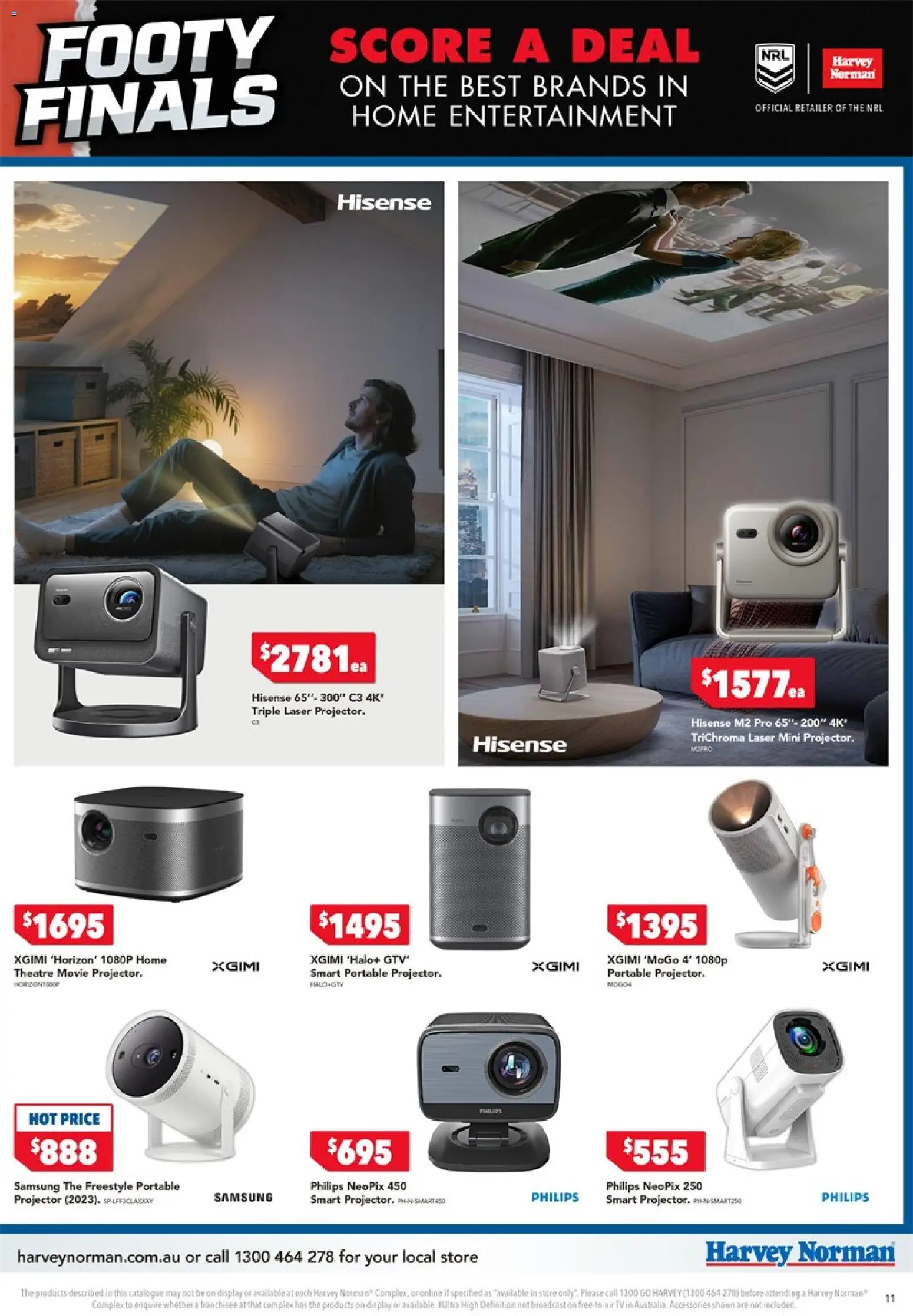 Harvey Norman catalogue - valid from 24/09/2026 | Page: 11 | Products: Accessories, Projector, Portable