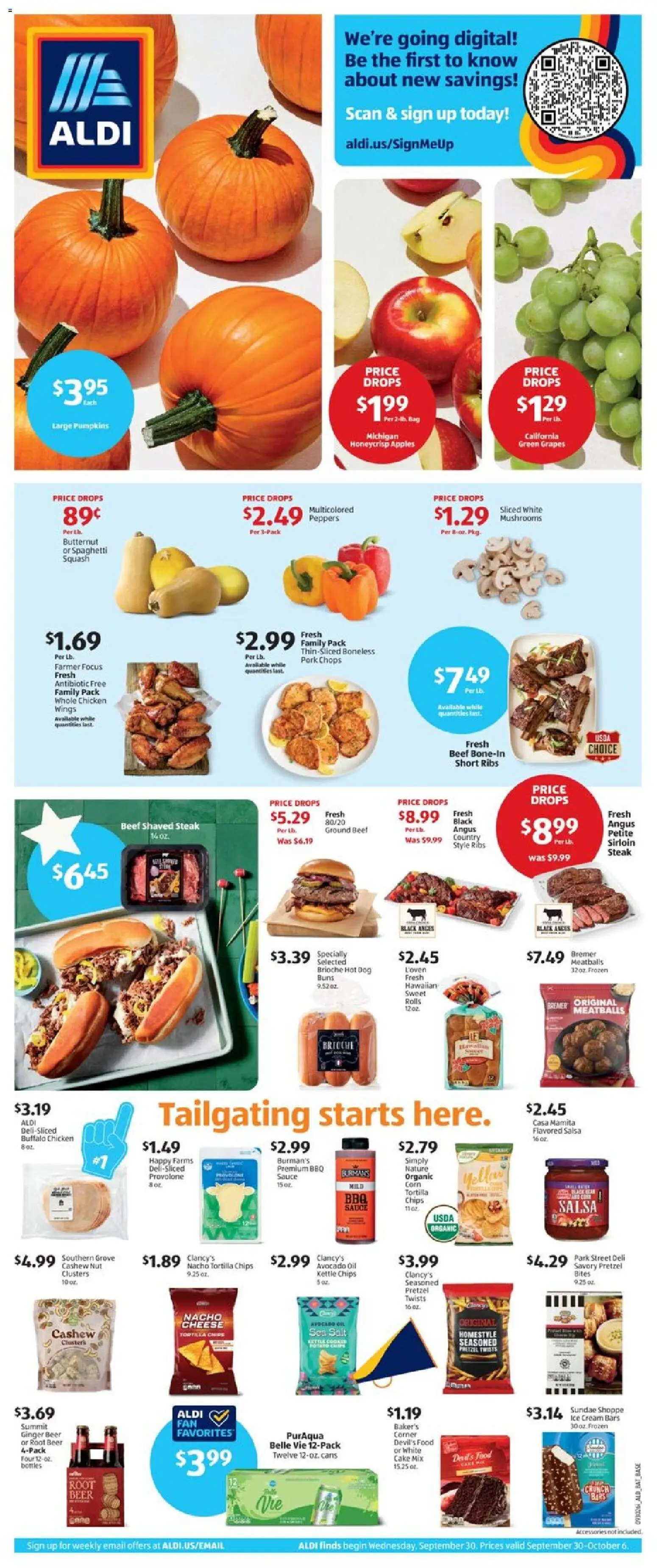 Aldi Weekly Ad - valid from 09/30/2026 | Page: 1