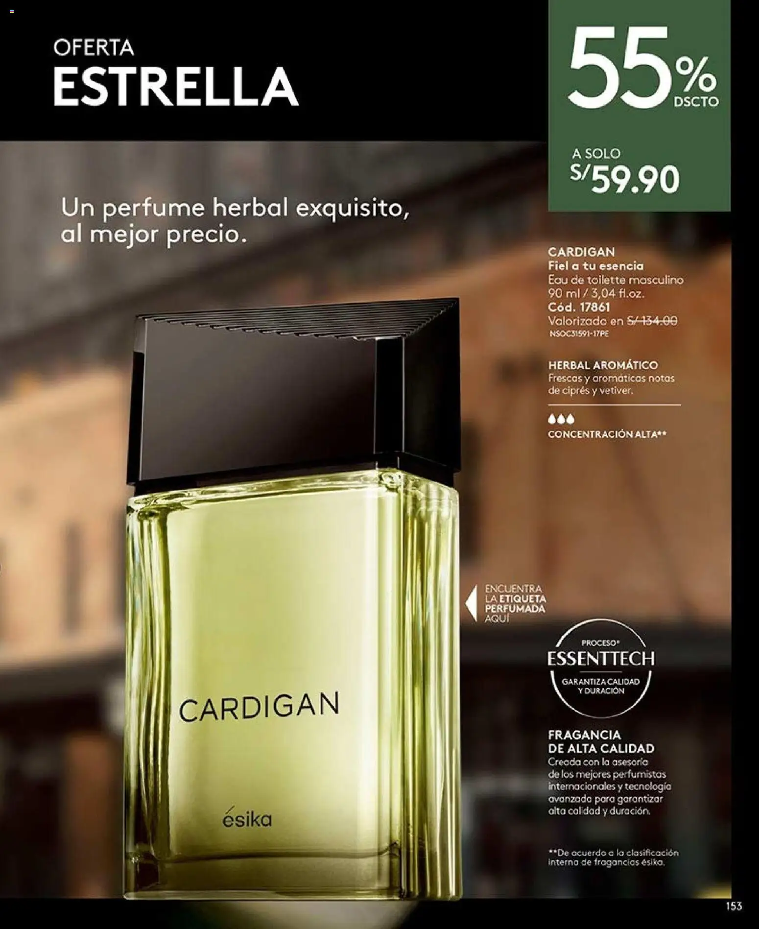 Catálogo Ésika válido desde 02/08/2026 | Página: 165 | Productos: Perfume, Fragancia, EAU de Toilette