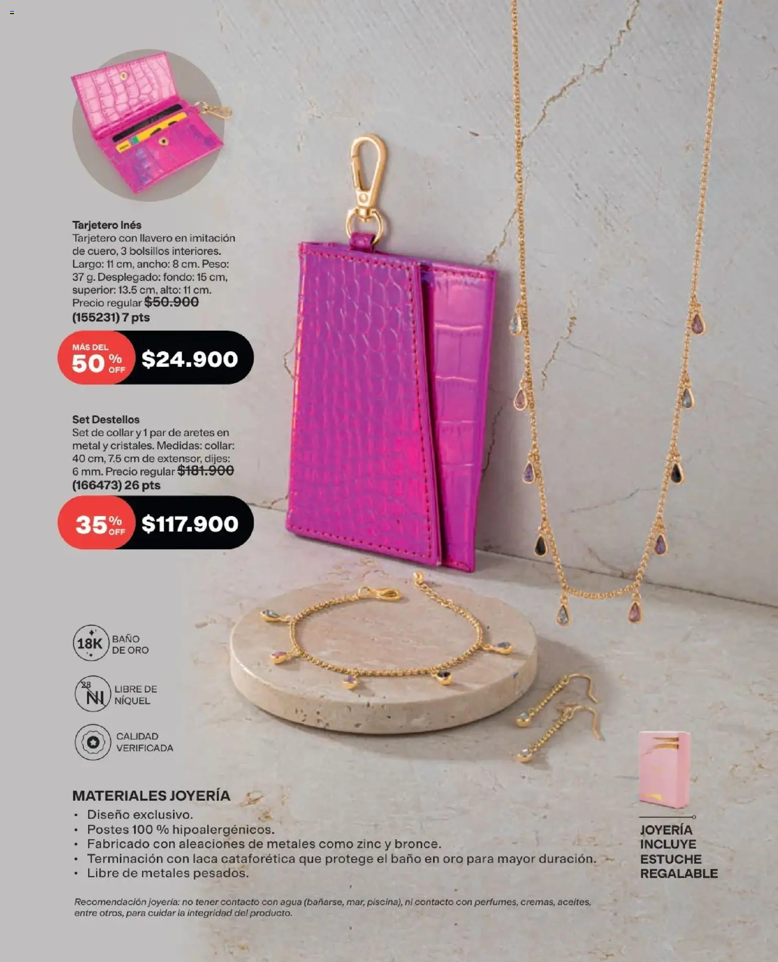 Avon revista - valida desde el 15/07/2026 | Página: 100 | Productos: Agua, Estuche, Bolsillos, Llavero