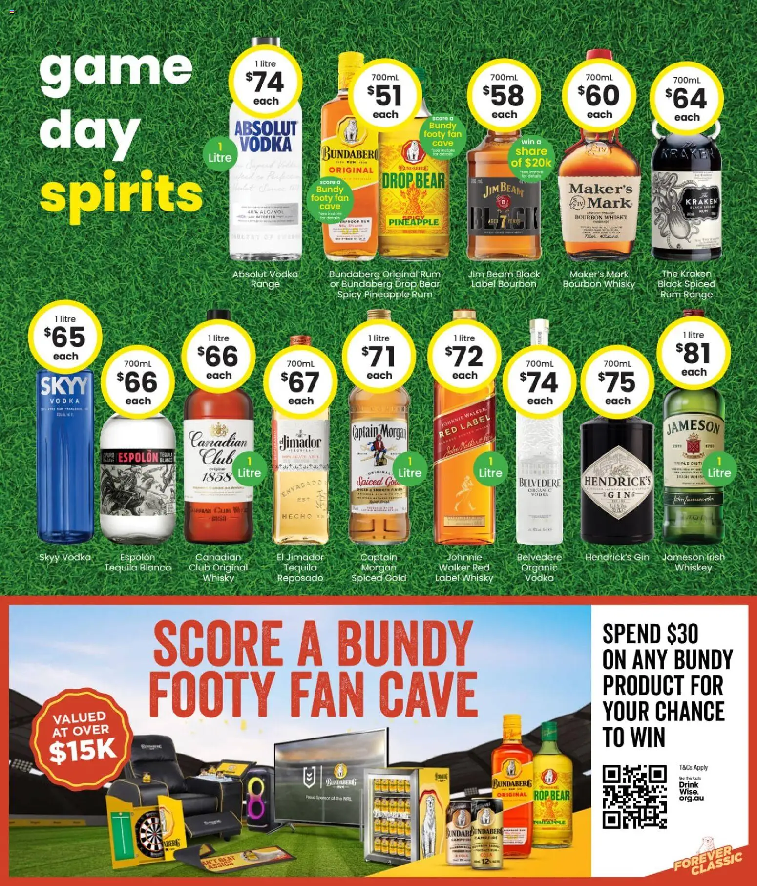 The Bottle-O catalogue - valid from 14/09/2026 | Page: 5 | Products: Jim Beam, Gin, Whiskey, Rum