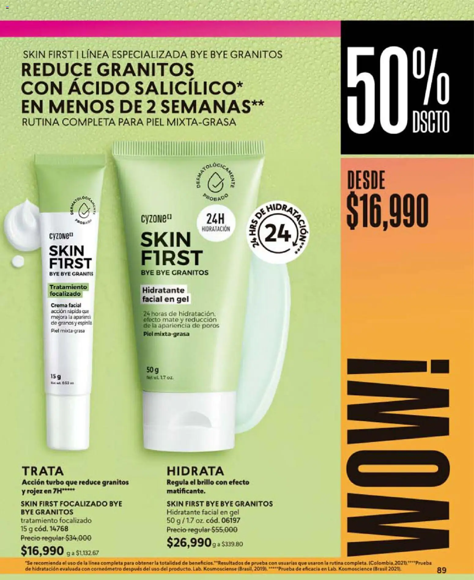 CyZone revista - valida desde el 19.05.2026 | Página: 89 | Productos: Crema, Brillo