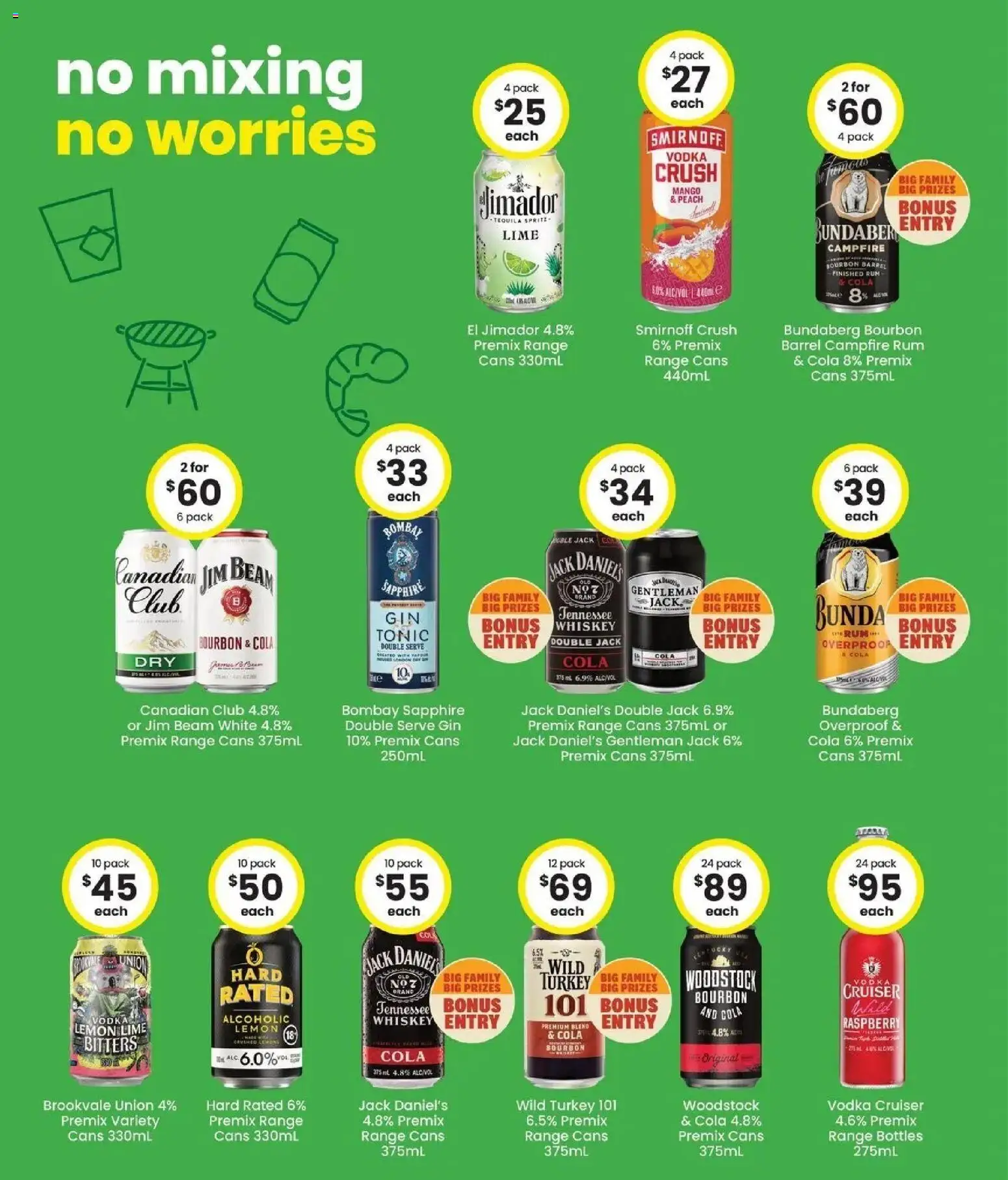 The Bottle-O catalogue - valid from 06/07/2026 | Page: 5 | Products: Bourbon, Whiskey, Lemon, Lime