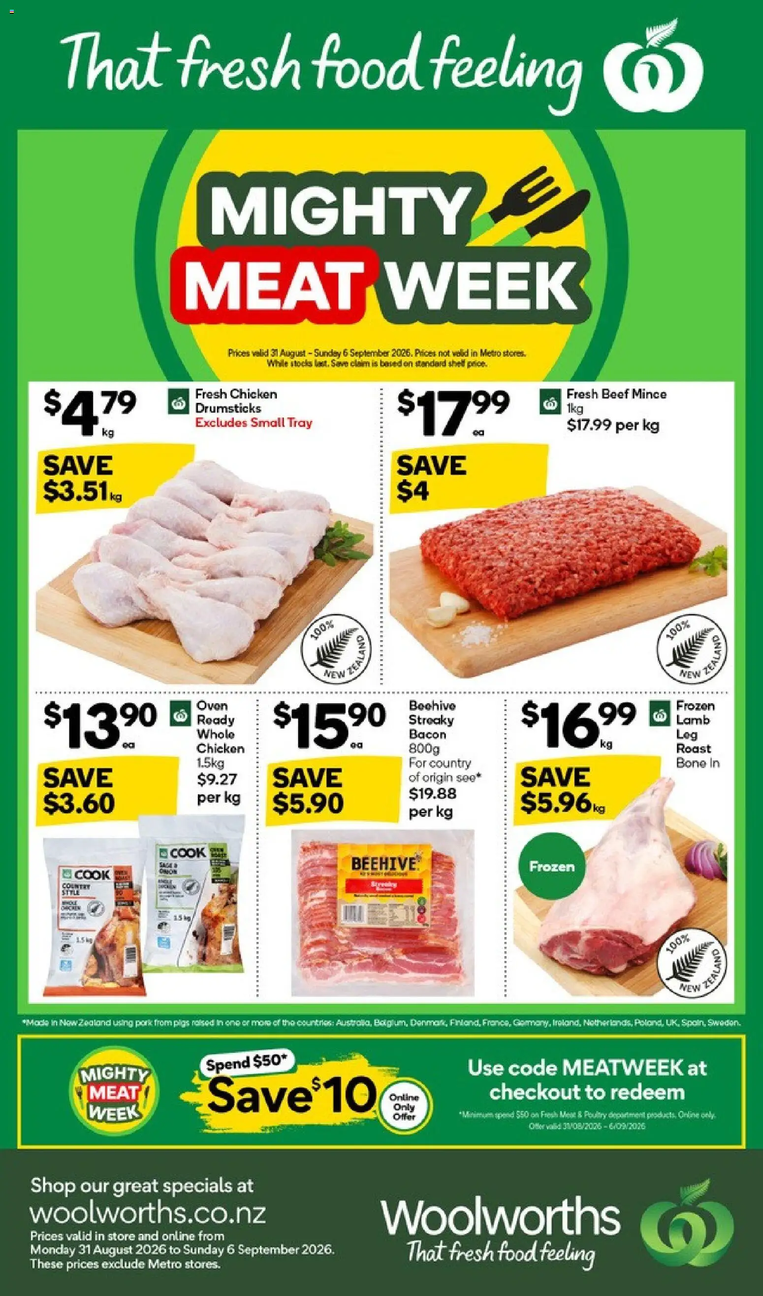 Woolworths catalogue from 31 Aug 2026 | Page: 1