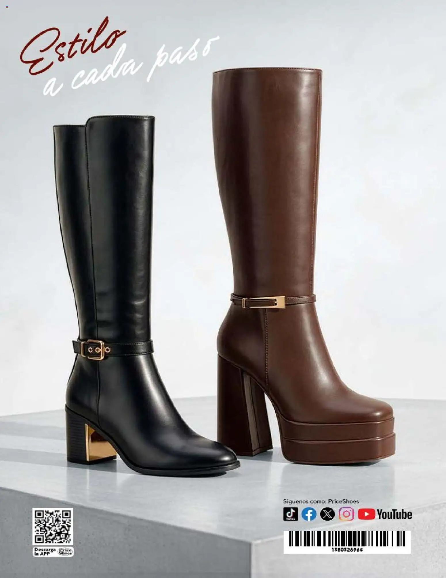 Nuevas ofertas de Price Shoes válidas en toda la República Mexicana desde el 20/10/2026. ¡Encuentra las mejores ofertas en Price Shoes catálogo Botas Largas! | Página: 20