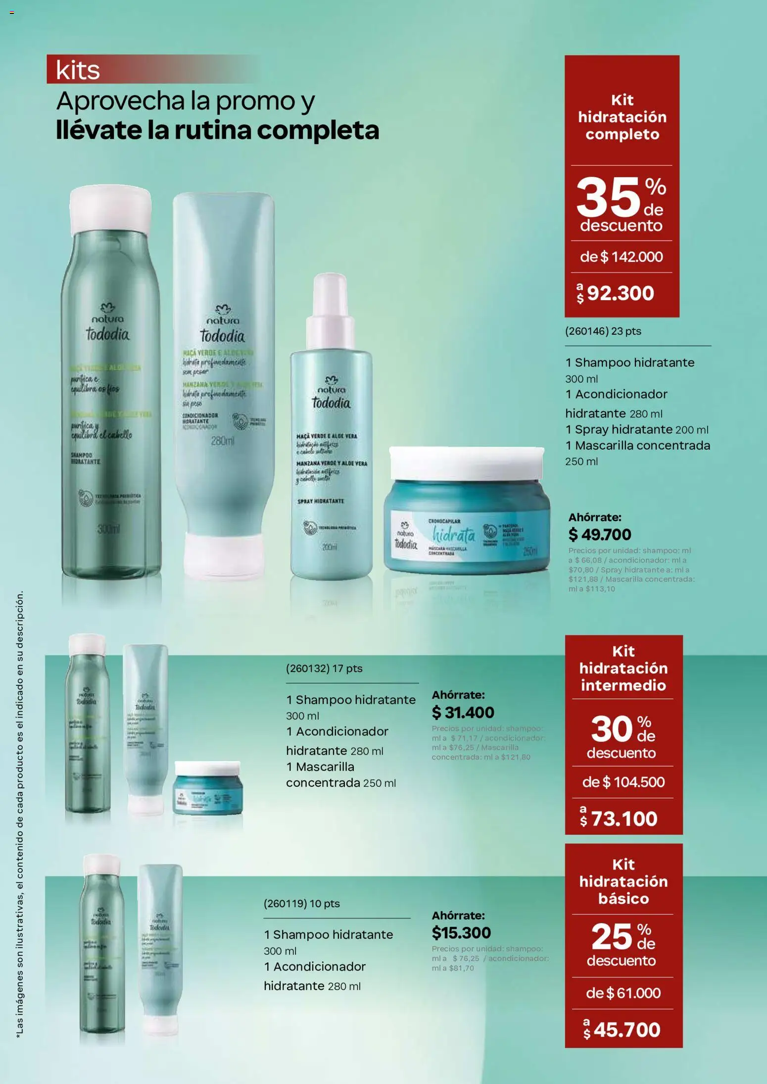 Natura revista - valida desde el 01/07/2026 | Página: 157 | Productos: Shampoo, Manzana, Mascarilla, Acondicionador