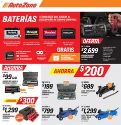 Vista previa de AutoZone catálogo, nuevo folleto de la tienda, válido en México a partir del 27/09/2026 | Página: 2 | Productos: Linterna, Herramientas, Juego, Perfil