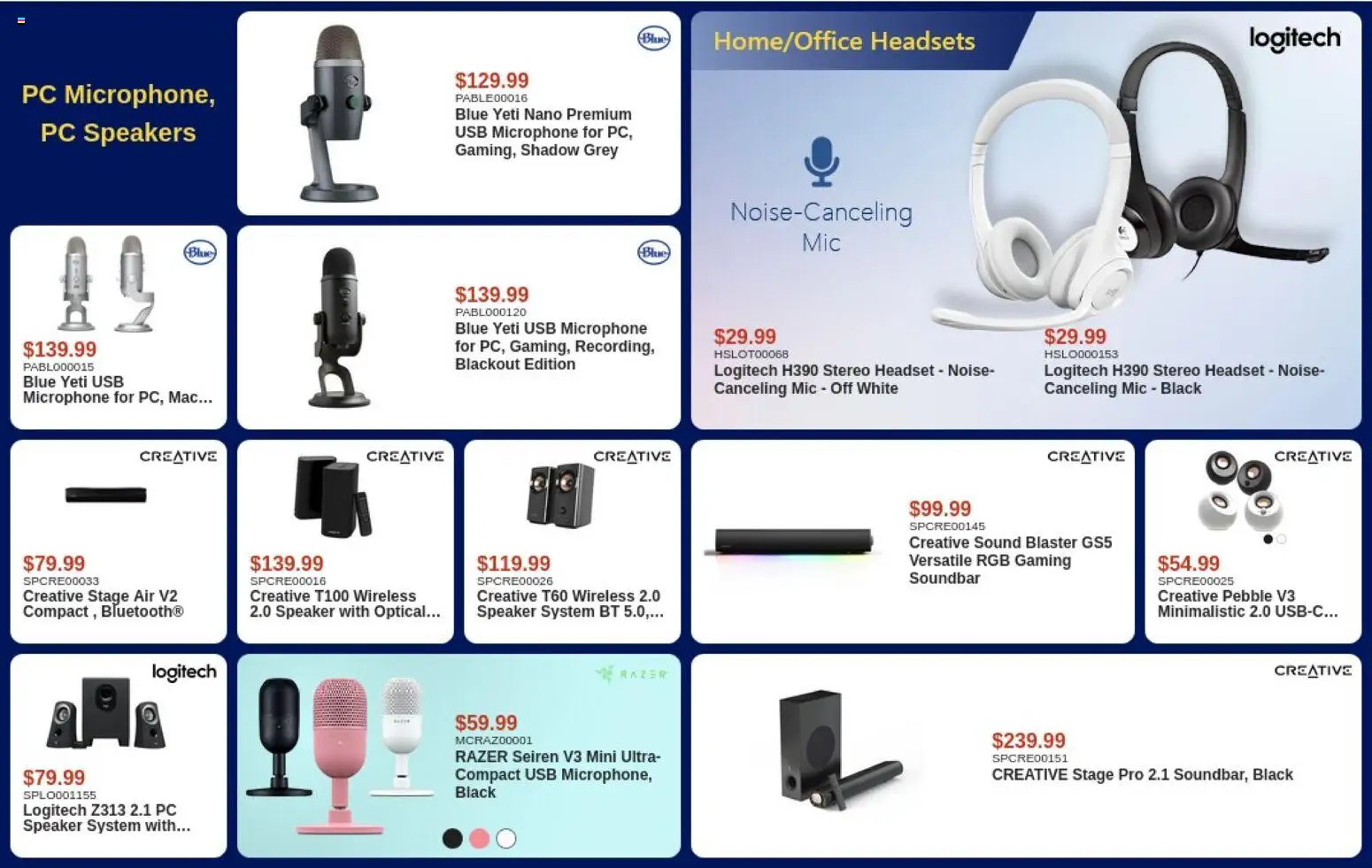 Canada Computers flyer valid from 22.05.2026 | Page: 13 | Products: PC, Microphone, Speaker