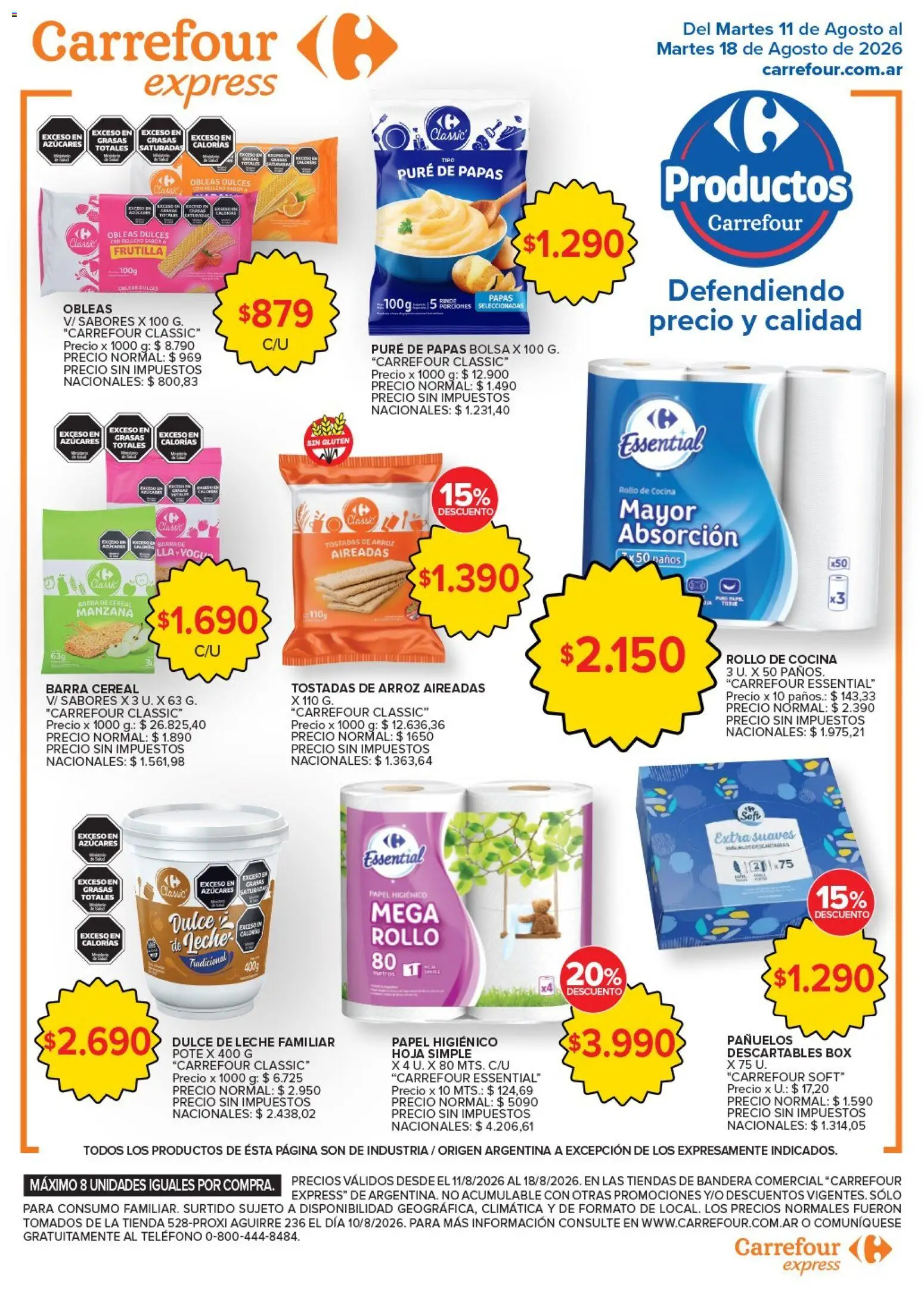 Carrefour Express Ofertas │ válido desde el 11/08/2026 | Página: 4