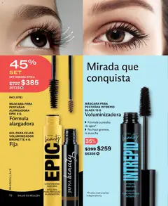 Vista previa de JAFRA catálogo, nuevo folleto de la tienda, válido en México a partir del 01.06.2026 | Página: 70 | Productos: Máscara, Maquillaje