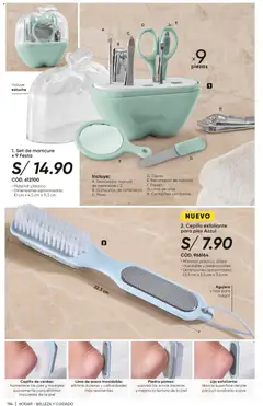 Vista previa de folleto Azzorti catálogo - Campaña 14 de la Azzorti válido desde 31/08/2026 | Página: 200 | Productos: Exfoliante, Espejo, Lima, Cortauñas