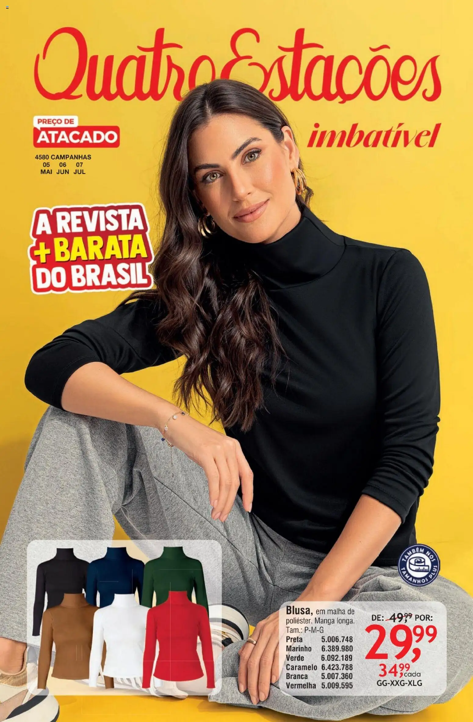 Revista Quatro Estações - Catálogo 05-06-07 (01/05 catalogue cover