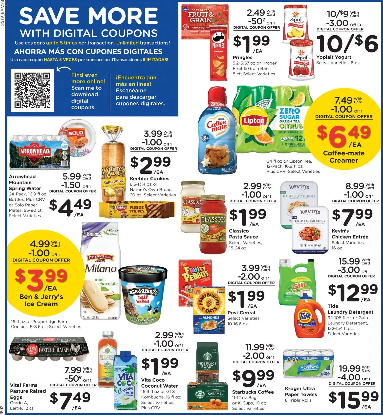 Ralphs Weekly Ad - valid from 10.06.2026 | Page: 6 | Products: Green Tea, Yogurt, Detergent, Sauce