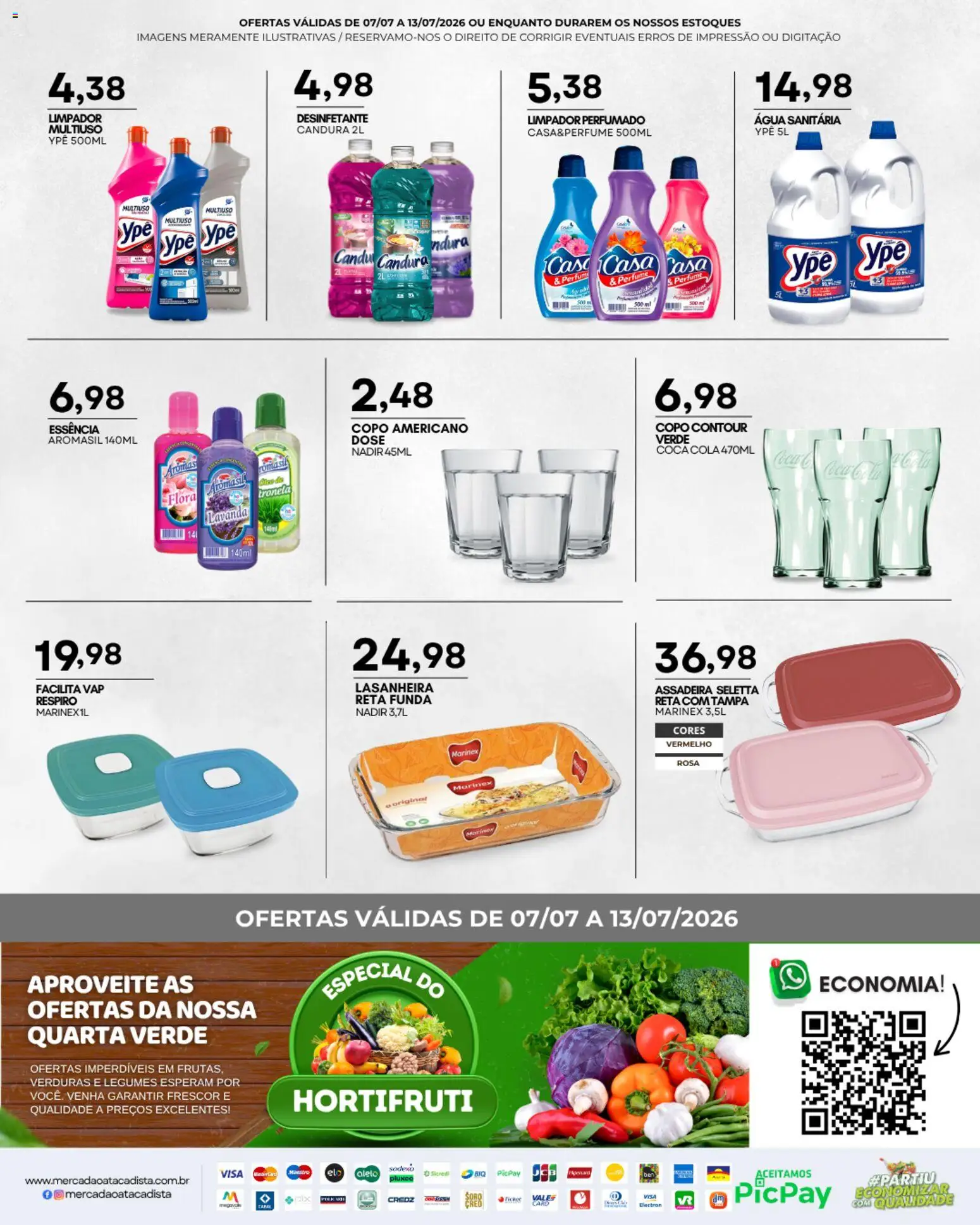 Mercadão Atacadista Folheto - válido de 07/07/2026 | Página: 12