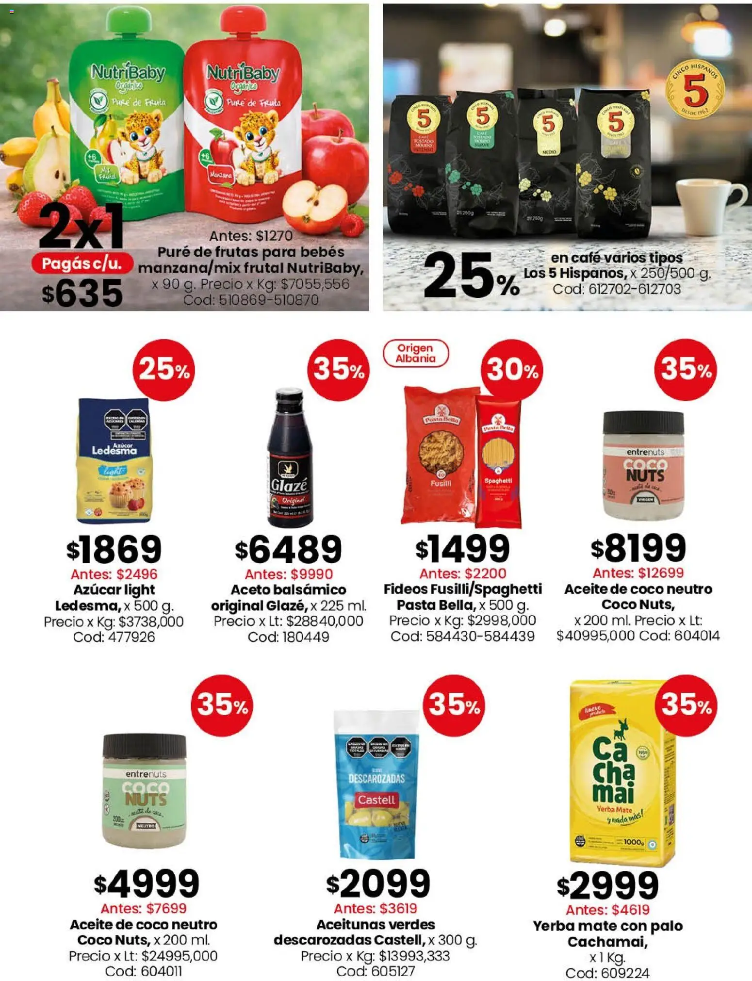 Coto - Almacén y bebidas │ válido desde el 01.06.2026 | Página: 4 | Productos: Mate, Azucar, Aceite, Aceitunas