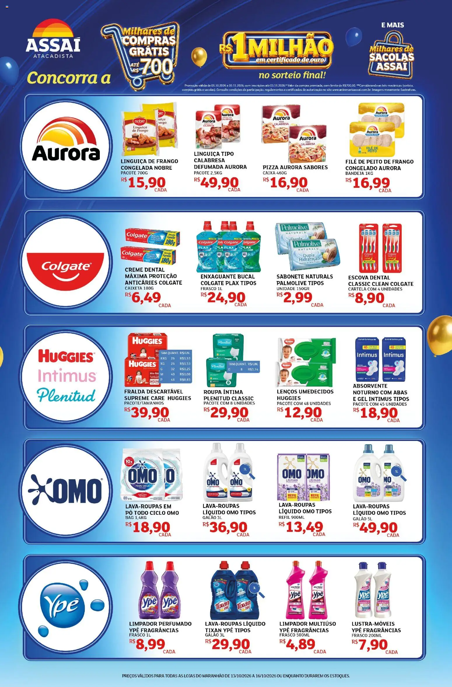 Assaí Atacadista Folheto - válido de 13/10/2026 | Página: 2