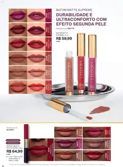 Eudora - Revista 11/2026 - Pré-Visualização do folheto da loja Eudora, válido de 15/07/2026 | Página: 13 | Produtos: Batom, Segunda pele, Canela
