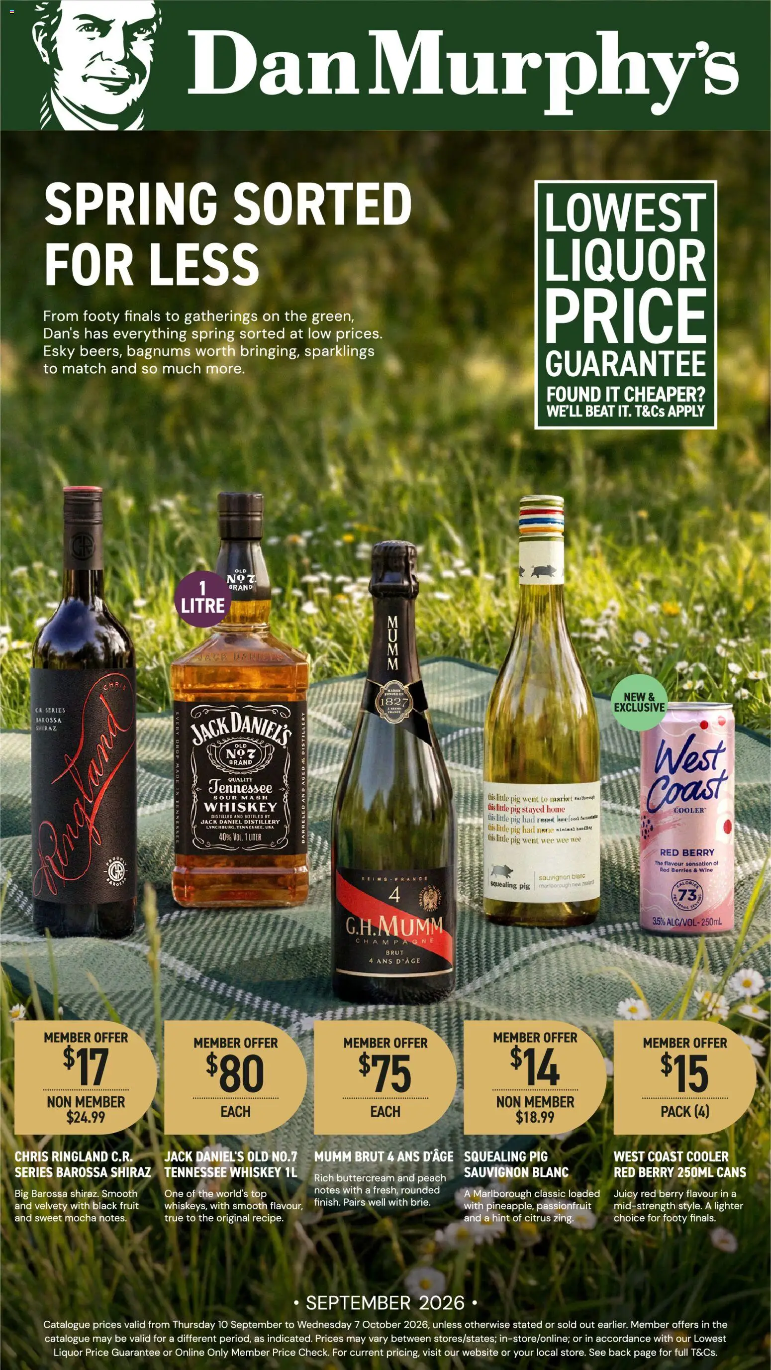 Dan Murphy's catalogue - valid from 10/09/2026 | Page: 1 | Products: Wine, Passionfruit, Fruit, Citrus